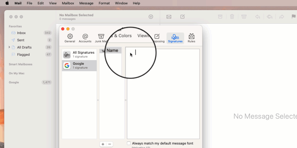 where are my signatures in outlook 2016 for mac