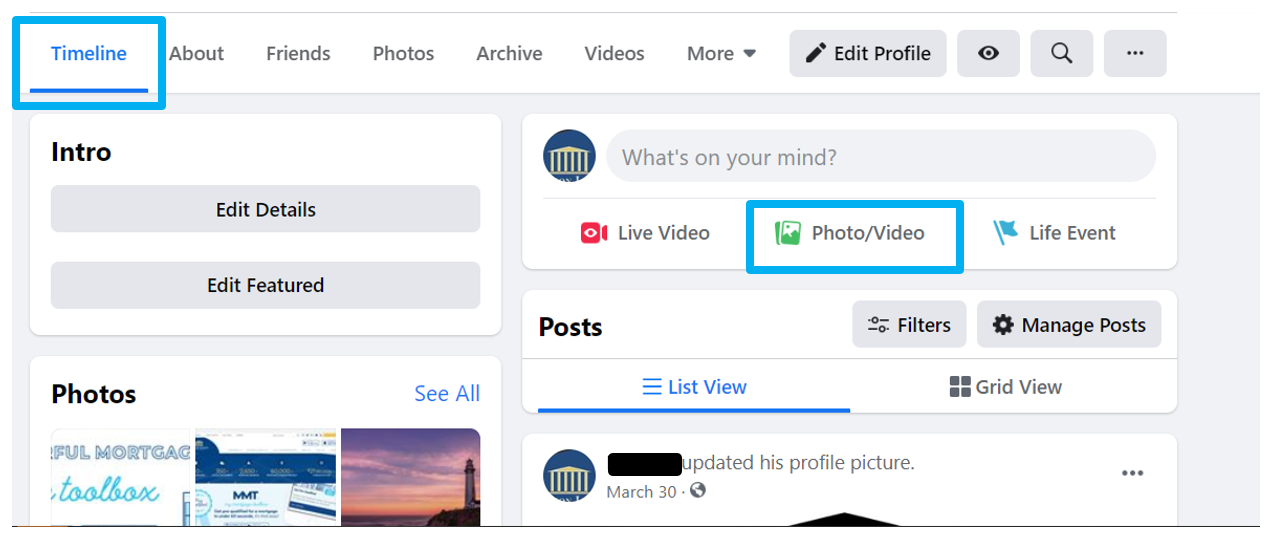 How do I post a social square/video in my Facebook Timeline? – Dominion ...